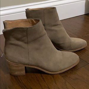 Madewell Suede Pauline Bootie